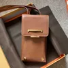 حقائب الكتف من مصمم العلامة التجارية حقيبة كروس جسم الهاتف المحمول حقيبة تود جديدة للأزياء الملمس المعدنية