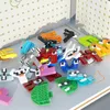 26 Cartoon Styles Letters Fidget Toys Plastic Puzzle Building Blocks Ball For Children Destuffing Educational Decompression Toy Recognizing Letter Interesting