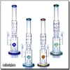 Shisha Big Glass Bong 7 mm dickes Vier Perc Water Pipe Waben- und Vogelkäfigdiffusor -Bongs 20 Zoll 18,8 mm Schüssel
