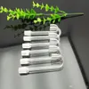 Nuevo gancho portaobjetos de vidrio Bongs de vidrio Quemador de aceite Pipas de agua de vidrio Plataformas para fumar Gratis