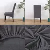 Chair Covers Multifunctional Home Furniture Decoration Dining Cover Solid Colors Anti-dirty Flexible Stretch