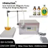 3500 ml/min halbautomatische Flüssigkeitswaage, Füllmaschine, Speiseöl, Shampoo, Rasierer, Gelfüller, Membranpumpe QH-G23AW