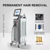 Super 808 nm Máquina de laser de diodo três comprimentos de onda 755 808 1064 nm Equipamento de remoção de cabelo a laser para o rejuvenescimento da pele Remover 3 Dispositivo de comprimento de onda Big Spot