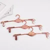 Hangers Rose Golden Plastic Clips Hanger Underwear Brassiere For Bra Pants Lingerie Intimates Apparel Space Saving