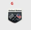 United States Flag Car Sticker Decoration US Presidential Election Leaf Board Adhesive Emblems Badge RRC678