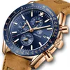 Benyar Men ogląda markę luksusowe silikonowe paski wodoodporne sportowe kwarc chronograf wojskowy zegar zegarowy Relogio Masculino 210609237L