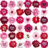 Abbigliamento per cani 30/50 pezzi San Valentino Cucciolo Yorkshire Fiore Capelli Archi Elastici Accessori Fiori Grooming