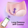 Skönhetsartiklar Bluetooth -app trådlös fjärrkontroll vibrerande ägg kvinnlig vagina bollklitoris stimulator älskar sexiga leksaker för kvinnor vuxna 18
