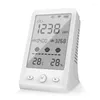 Detector Greenhouse Temperature Humidity Monitor Air Quality For Indoor Home Office