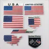 Verenigde Staten Flag Car Sticker Decoration US Presidential Election Leaf Board Adhesive Emblems Badge RRC678
