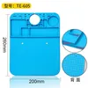 3D convex magnetic silicone welding pad repair mobile phone computer maintenance insulation high temperature resistant table