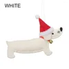 Christmas Decorations Xmas Dog Pendant Ornaments Tree Accessories Party Supplies For Home Decoration Hang Holiday Decor Gift