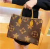 WOMEN ONTHEGO MM GM PM M44925 luxurys Totes Handbags designers shopping handbag genuine leather lady messenger crossbody shoulder bag Wallet backpack
