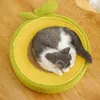 Cat Toys Scratcher Bed 3 en 1 con parte inferior antideslizante Cute Pet Training Toy para gatos de interior Protect