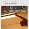 Luci notturne LED Ultra sottile 12/22/32/52 cm Sensore di movimento Wireless USB Light Lample Lempading Cucina