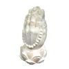 Tr￤dg￥rdsdekorationer Buddha handstaty attraktiv s￶t skrivbordsdekor skulptur l￤ttvikt