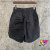 2023 Zwarte Shorts Heren Dames 1 Shorts Met Rits Geel Trekkoord Grote Grafische Mesh Nylon Rijbroek238J