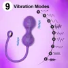 Articoli di bellezza App Bluetooth Telecomando senza fili Uovo vibrante Stimolatore clitorideo con sfera vaginale femminile Amore Giocattoli sexy per donne Adulti 18