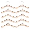 Dog Apparel 10 Pcs Rack Kitten Clothes Hanger Wooden Gift For Puppy Kitty Owner Practical Use Easy To Carry And Store