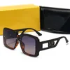 할로우 레터 선글라스 안경 안경 여성 남성 디자이너 선글라스 Polarized Summer Beach Adumbral With Box