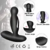 Skönhetsartiklar 360 grader prostata massager elektrisk stöt puls rumpa plugg anal vibrator sexiga leksaker för man rumpa vuxen sexighop