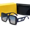 Hollow Letter Solglasögon Glasögon Glasögon Damer Herr Designersolglasögon Polarized Summer Beach Adumbral With Box