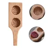 Baking Moulds Moon Cake Mould Cookies Mold Mooncake Decoration Wood Carving Flowers