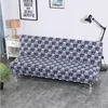 Chair Covers All-inclusive Folding Sofa Bed Cover Tight Wrap Towel Rekbare Kaft Couch Without Armrest 37