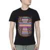 T-shirts pour hommes croix aztèque géométrique mexicain Serape Fiesta Streetwear col rond T-shirt été décontracté