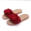 Slippers Summer Want Slipper Home Home Женщины обувь сандалии цветочные украшения обуви для девочки Flip Flop