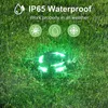 Solar Ground Lights Bright 12 LED Garden Outdoor Multi-Color Disk Waterproof Landscape Lighting