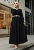 Etniska kläder broderade aftonklänning Turkiet muslimsk mode Islam Dubai Istanbulstyles Istanbul 2022