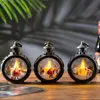 Kerstdecoratie Vintage LED Light Shop Windwinkel Display Christmass Tree Pendant Creative Warm Light Props Decorations RRC679