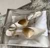 23 S Włochy Projekt Kobiety Saeda Sandały Buty Z Kryształowym Łańcuchem Stiletto Heel Party Wedding Lady Gladiator Sandalias lady wedding party dress pompy EU35-43 Oryginalne Pudełko