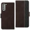 Business Hybrid Leather Wallet Cases For Samsung A25 A24 A54 A34 S23 Ultra A14 5G Google Pixel 7 Pro Card Slot Magnetic Holder Rfid Blocking Splicing Flip Cover Pouch