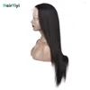 Прямой кружевной парик для женщин для женщин натуральный цвет Малайзийский Реми предварительно сорвал 150 13x4 прозрачный фронтал
