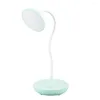 Lampes de table étudiant étude lampe LED Protection des yeux lampe de lecture pour enfants couleur bonbon filles enfants bureau chevet nuit