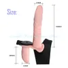 Articoli di bellezza Doppio pene Dildo con estremità Strapon Imbracatura ultra elastica Cintura con grande vibratore Giocattoli sexy per adulti per lesbiche