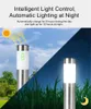 1/2/4 Pack Solaire Jardin Voie Lumières Éclairage LED Extérieur Prise Au Sol Borne Lumineuse Pour Patio Jardins Voies Pelouse Cour