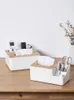 Storage Bottles Desktop Tissue Paper Box Home Living Room Dining Napkin Tube Coffee Table Remote Control