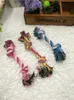 New17cm ألعاب ألعاب Pet Supplies Pet Cat Puppy Cotton Weaved Chews Knot Toy Date Wruded Bone Rope أداة مضحكة