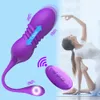 Предметы красоты пуля вибратор, толкающий симулятор G-точки симулятор влагалищного шарика, вибрационная вибрация яйца мастурбатор сексуальные игрушки для женщин взрослые