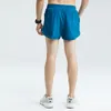 Running Shorts Men Fitness Gym Training Sportswear Double-deck Male Quick Dry Breathable Workout Jogging Sports Cycling