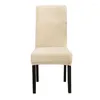 Chair Covers Multifunctional Home Furniture Decoration Dining Cover Solid Colors Anti-dirty Flexible Stretch