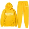 TRAPSTAR London Brand Designer Men's Tracksuits Hoodie Letter Printing Fleece Hoodie Fashion Hip Hop Streetwear Jogger Set Outfit For Couple