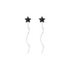 12 paires mode Simple spirale boucles d'oreilles goutte pour les femmes longue vague incurvée boucles d'oreilles déclaration bijoux de fête de mariage