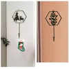Juldekorationer Hook Retro Metal Elk Tree Hooks For Xmas Party Year Home Festival Ornaments Living Room Daily Tool