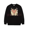 Designer Mens New Fashion Round Sweaters Womens Casual Loose Rubbit Black Knitted Couples Streetwear Sweaters Size XS-L