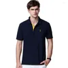 Polos pour hommes 2022 Aramy Polo décontracté à manches courtes pur coton Camisa réservé Sergio K Colcci couleurs aléatoires