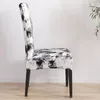 Couvre-chaise 1pc Tie Dye Cover Spandex Stretch Elastic Hlebovers pour la salle à manger Banquet de bureau de mariage El Kitchen